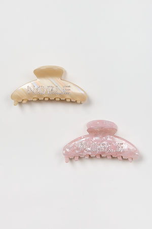 
                  
                    Load image into Gallery viewer, THE NOBLE HAIR CLAW CLIPS - TWO PACK
                  
                