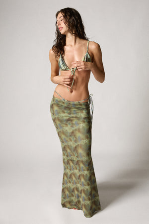 
                  
                    Load image into Gallery viewer, THE BOA MESH LONG SKIRT
                  
                