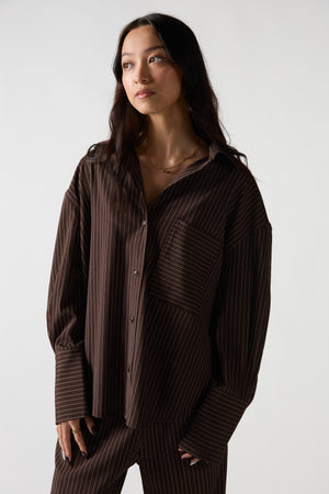 
                  
                    Load image into Gallery viewer, THE INTIMATE STRIPPED SHIRT
                  
                