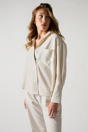 
                  
                    Load image into Gallery viewer, THE INTIMATE STRIPPED SHIRT
                  
                