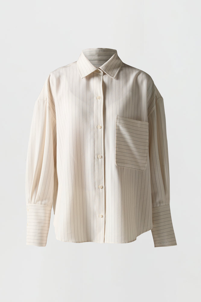 
                  
                    Load image into Gallery viewer, THE INTIMATE STRIPPED SHIRT
                  
                