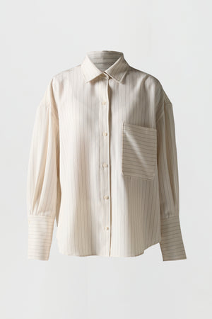 
                  
                    Load image into Gallery viewer, THE INTIMATE STRIPPED SHIRT
                  
                