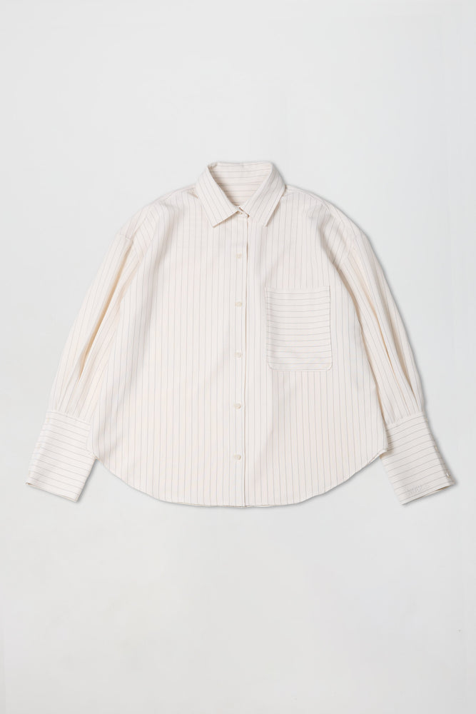 
                  
                    Load image into Gallery viewer, THE INTIMATE STRIPPED SHIRT
                  
                