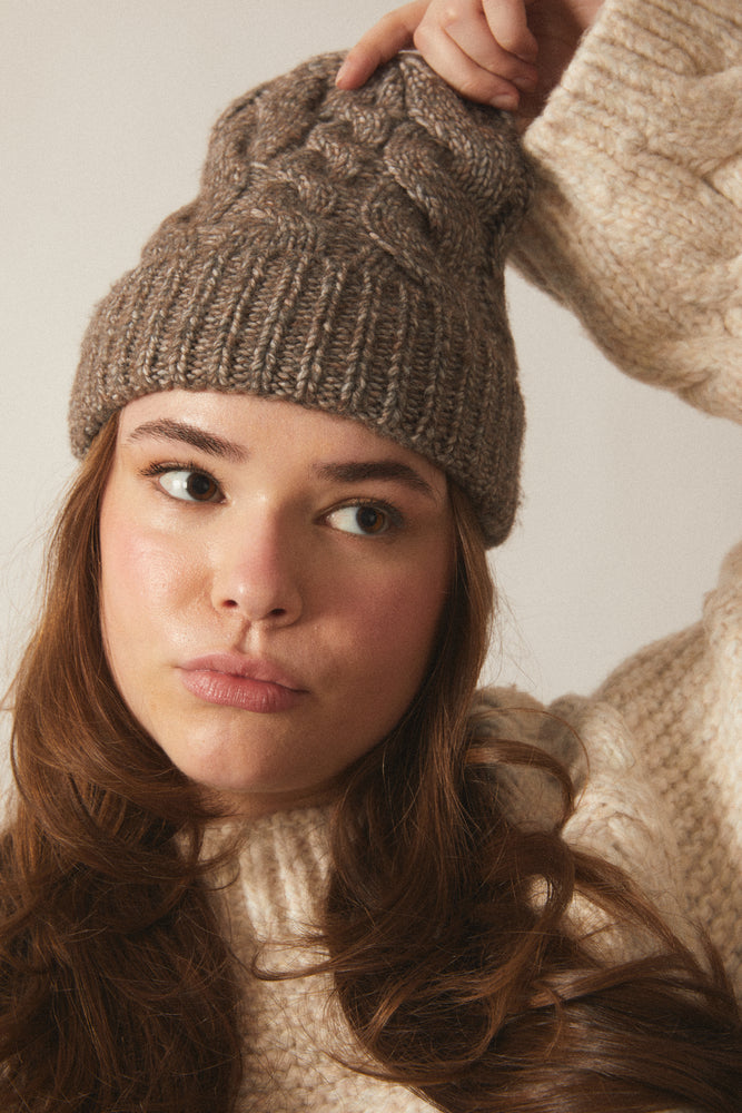 THE RECYCLED KNITTED BEANIE